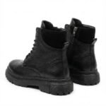 %100 Hakiki Deri Arka Süetli Postal - Görsel 3