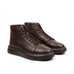 Flotur Deri Fermuarlı Erkek Spor Bot - Görsel 3