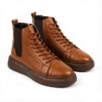 Hakiki Flotur Deri Bilek Spor Bot - Görsel 7