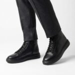 Hakiki Antik Deri Bilek Spor Bot - Görsel 2