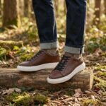 Hakiki Flotur Deri Kahve Sneaker - Görsel 2