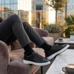 Hakiki Nappa Deri Siyah Sneaker - Görsel 2