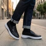 Hakiki Nappa Deri Siyah Lover Ayakkabı - Görsel 2