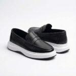 Hakiki Nappa Deri Siyah Lover Ayakkabı - Görsel 3