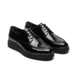 %100 Hakiki Antik Deri Ayna Saraçlı Klasik Erkek Ayakkabı